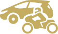 Car and Motorcycle Icon